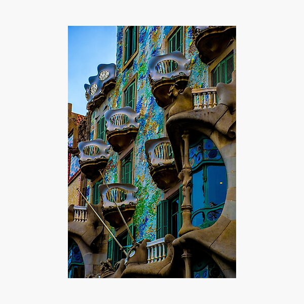 Item preview, Casa Batllo by Gaudi in Barcelona designed and sold by Luke Farmer.