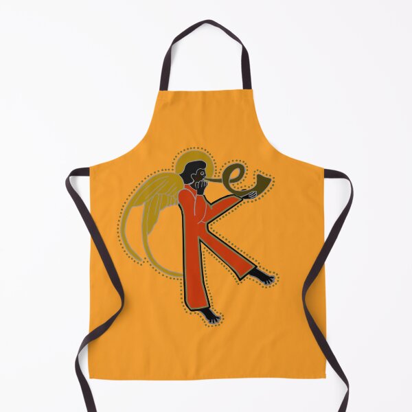 Item preview, Dark Angel letter K Ochre designed and sold by Donnahuntriss.