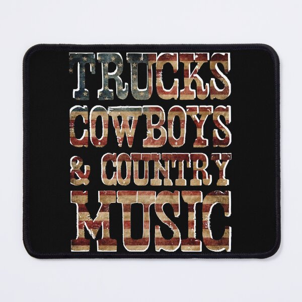 Item preview, Trucks, Cowboys _amp_ Country Music designed and sold by CarmelaSam.