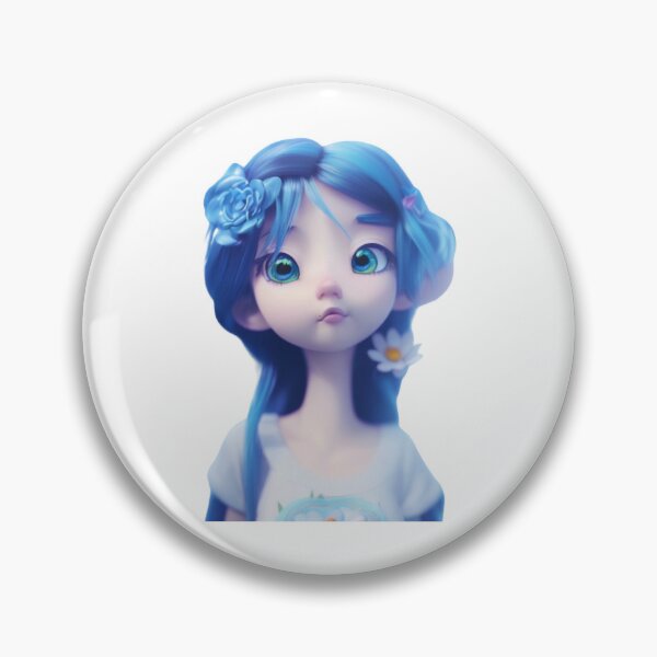 Item preview, The beautiful cute Japanese girl wears cute Japanese clothes and puts flowers on her hair designed and sold by CarmelaSam.