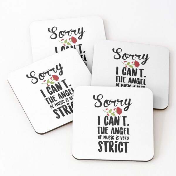Item preview, Sorry I Can't The Angel Of Music Is Very Strict designed and sold by kjanedesigns.