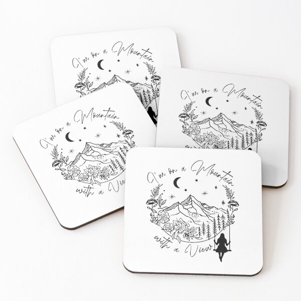 Item preview, I'm on a Mountain with a View designed and sold by CarmelaSam.