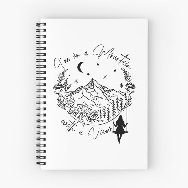 Item preview, I'm on a Mountain with a View designed and sold by CarmelaSam.