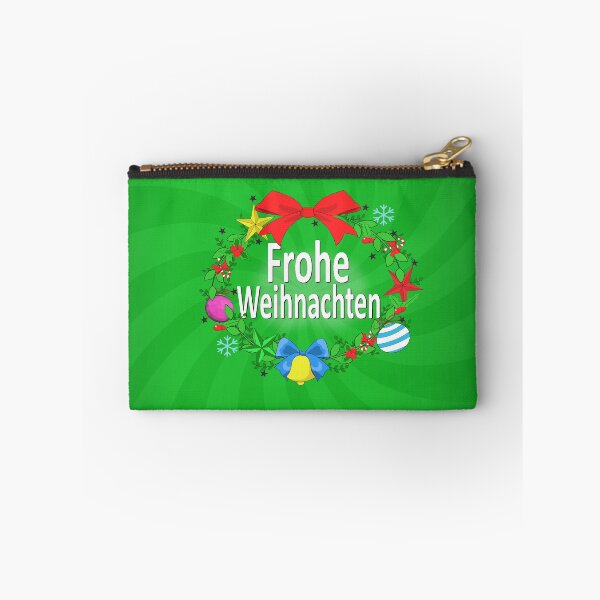 Item preview, frohe weihnachten - feliz navidad en alemán designed and sold by ZiphGames.