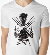 The Wolverine Men's V-Neck T-Shirt