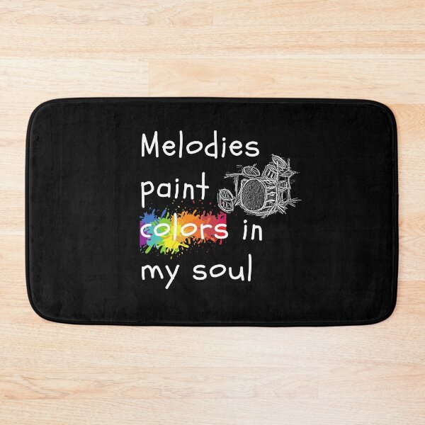 Item preview, Melodies paint colors in my soul designed and sold by pol255.