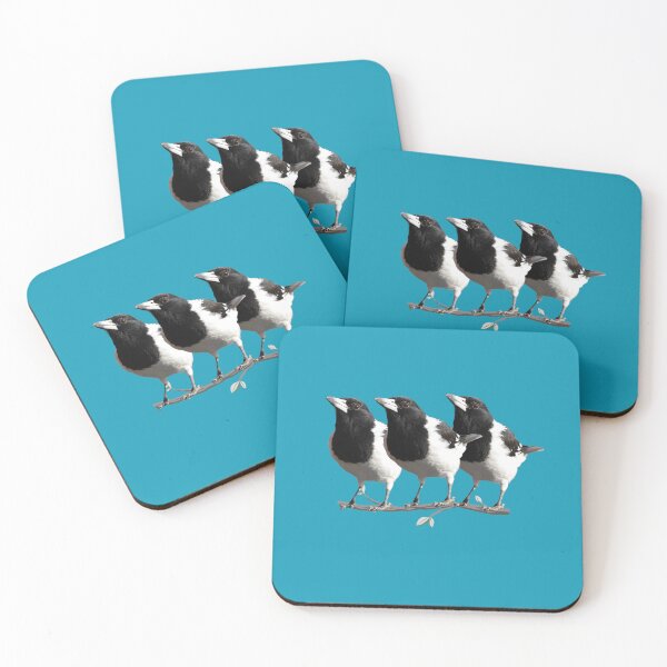 Item preview, Pied Butcherbirds designed and sold by mamolebo.