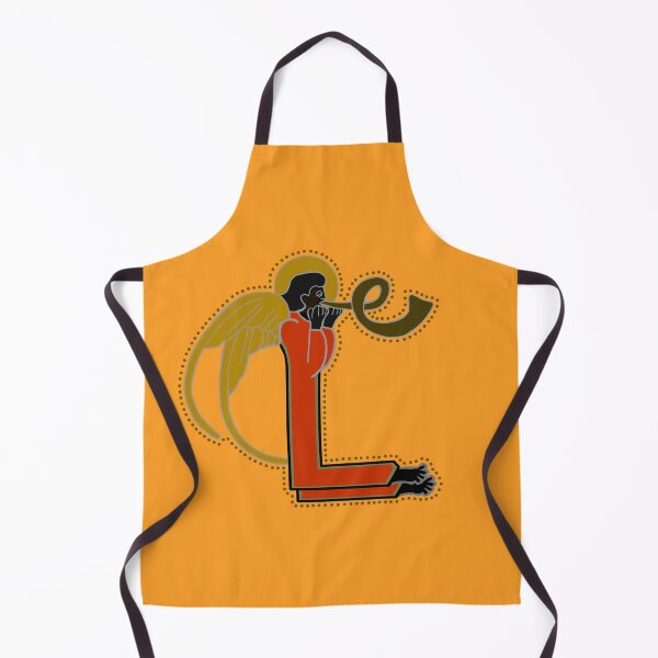 Item preview, Dark Angel letter L Ochre designed and sold by Donnahuntriss.