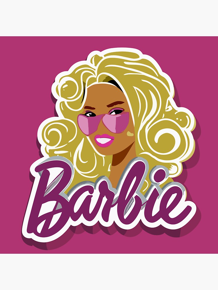 barbie Sticker for Sale by Wongvian
