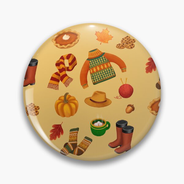 Item preview, Time for Autumn! All the Cozy Fall Things designed and sold by Sang Oh.