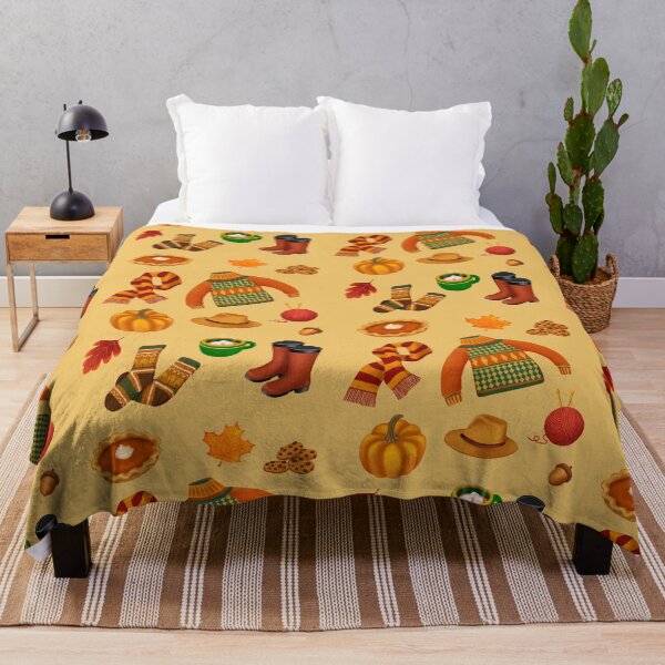 Item preview, Time for Autumn! All the Cozy Fall Things designed and sold by Sang Oh.
