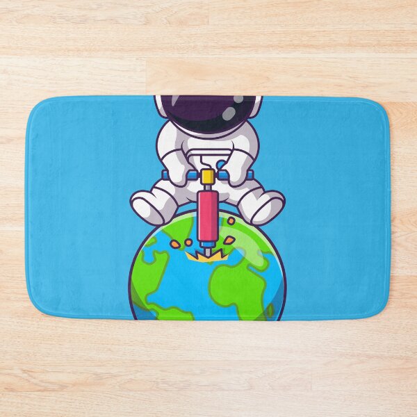 Item preview, Astro-Explorer: The Cute Astronaut Drilling Earth's Mysteries" designed and sold by hjian8219.