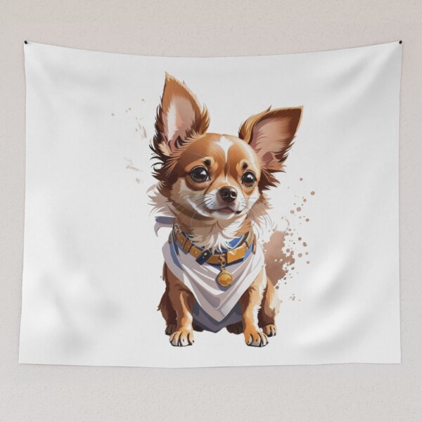Item preview, cute chihuahua designed and sold by Geddit Designs.