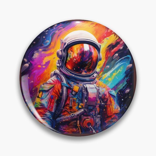 Item preview, Astronaut Space Universe Modern Art 2 designed and sold by abundancevibes.