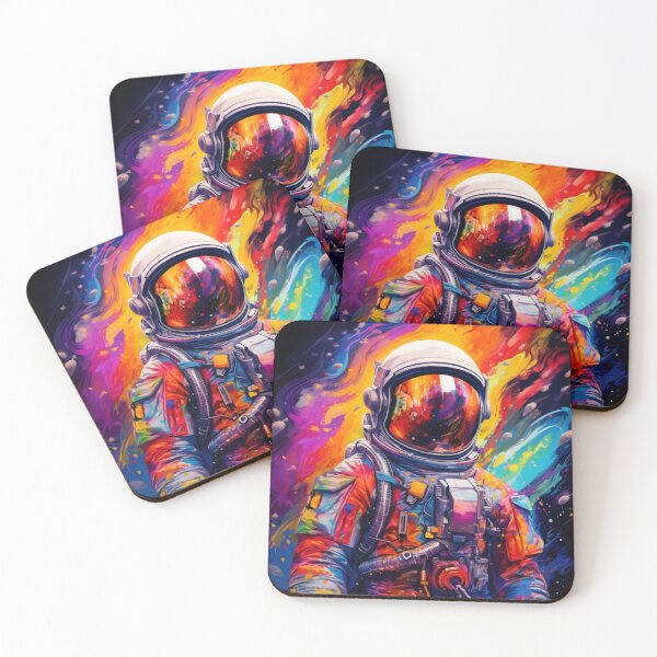 Item preview, Astronaut Space Universe Modern Art 2 designed and sold by abundancevibes.
