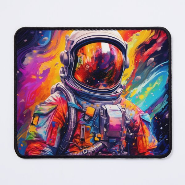 Item preview, Astronaut Space Universe Modern Art 2 designed and sold by abundancevibes.