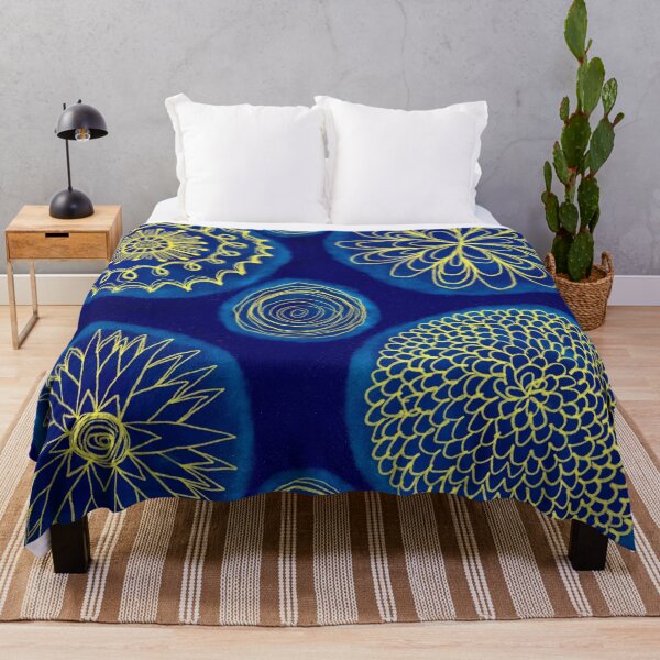 Item preview, Gold & Blue designed and sold by Leanne Morin.