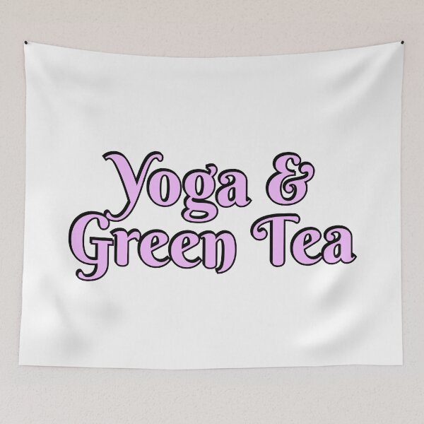 Item preview, Yoga and Green Tea designed and sold by Inspirationmotivation.