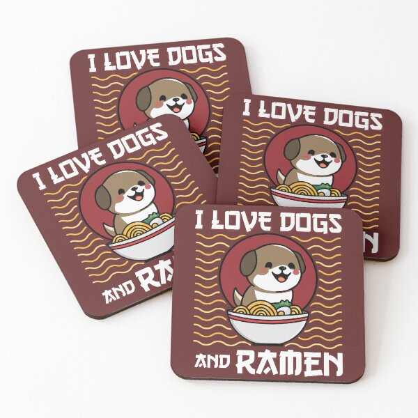 Item preview, I Love Dogs and Ramen Noodles designed and sold by LeGND.