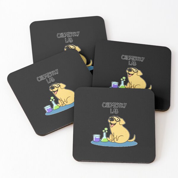 Item preview, Chemistry Lab Funny Labrador Dog Puns designed and sold by JewelzWill.