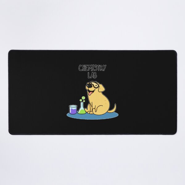 Item preview, Chemistry Lab Funny Labrador Dog Puns designed and sold by JewelzWill.