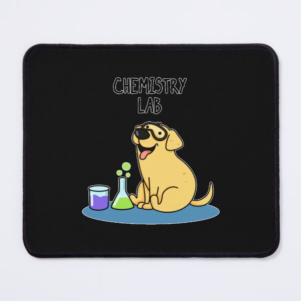 Item preview, Chemistry Lab Funny Labrador Dog Puns designed and sold by JewelzWill.