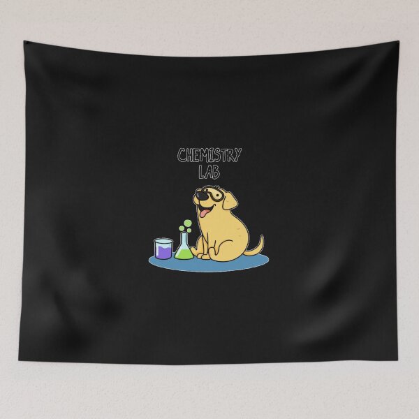 Item preview, Chemistry Lab Funny Labrador Dog Puns designed and sold by JewelzWill.