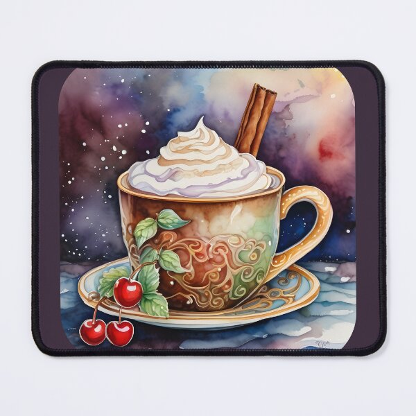 Item preview, Hot Cocoa with Whipped Cream designed and sold by DesignsBuyGem.