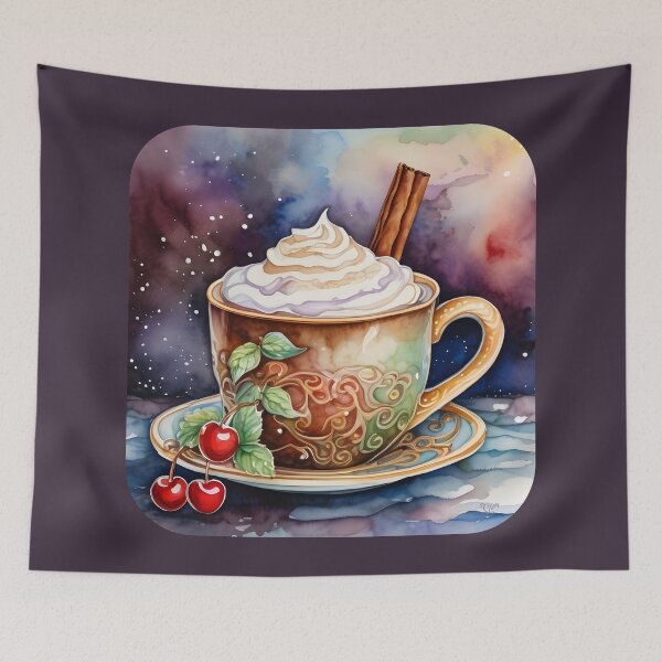 Item preview, Hot Cocoa with Whipped Cream designed and sold by DesignsBuyGem.
