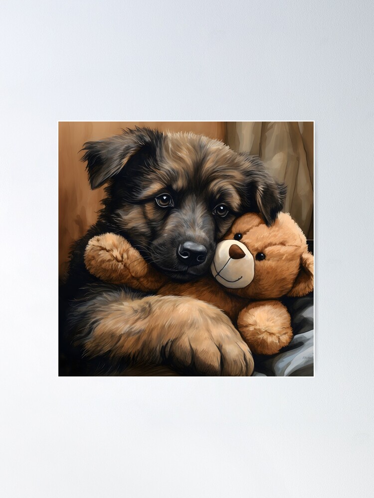 Teddy bear hotsell german shepherd