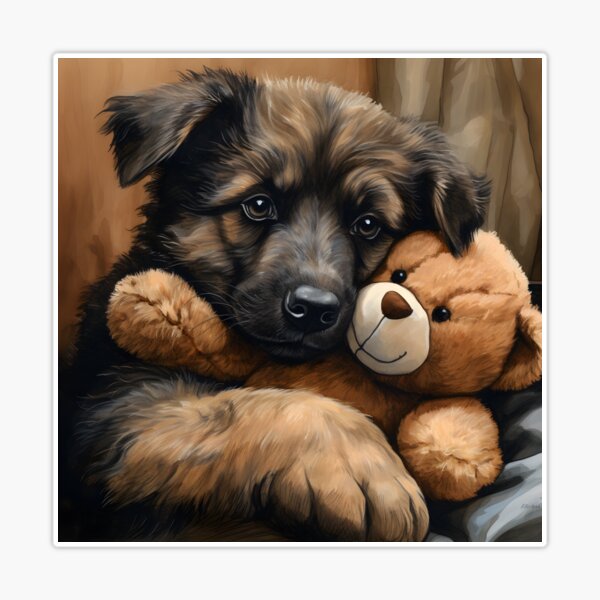 German Shepherd - Fluffy Bear