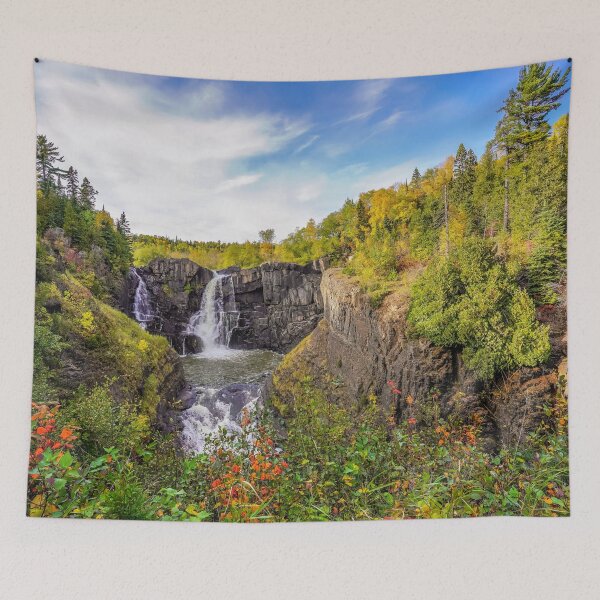 Item preview, Middle Falls at Grand Portage State Park designed and sold by Susan Rydberg.