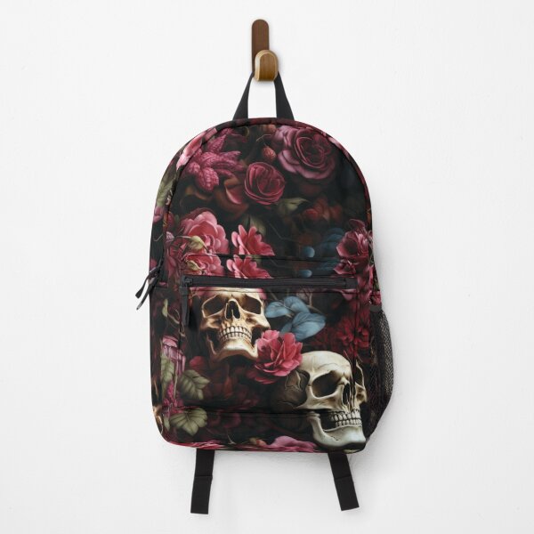Item preview, Skulls and Roses designed and sold by PatternCabinet-.