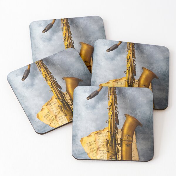 Item preview, Old Brass Sax And Sheet Music designed and sold by Garry Gay.
