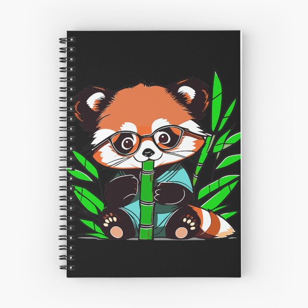 Item preview, Red Panda Cub Eating Bamboo designed and sold by HoruXtore.