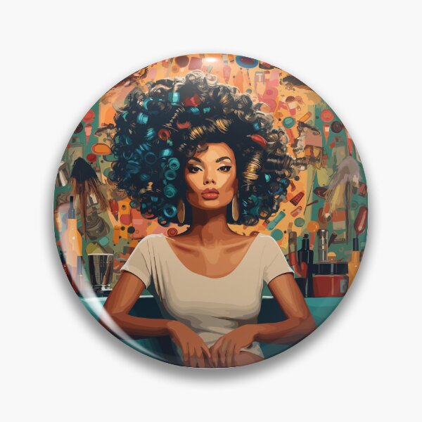 Item preview, Black Hair Care Pop Art designed and sold by ElevateAura.