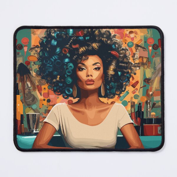 Item preview, Black Hair Care Pop Art designed and sold by ElevateAura.