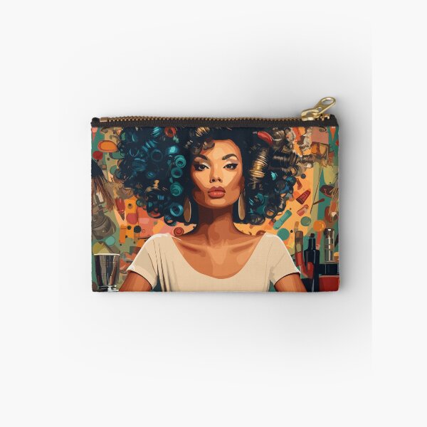 Item preview, Black Hair Care Pop Art designed and sold by ElevateAura.