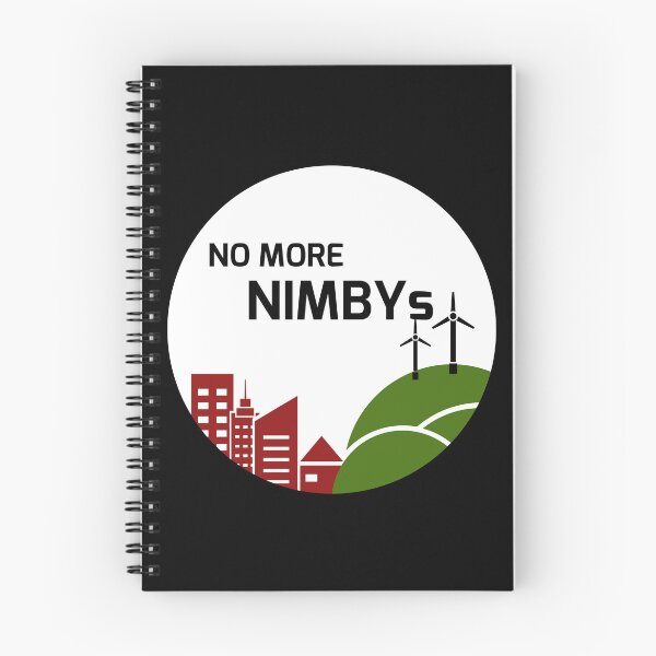 Item preview, NoMoreNIMBYs Logo designed and sold by NoMoreNIMBYs.