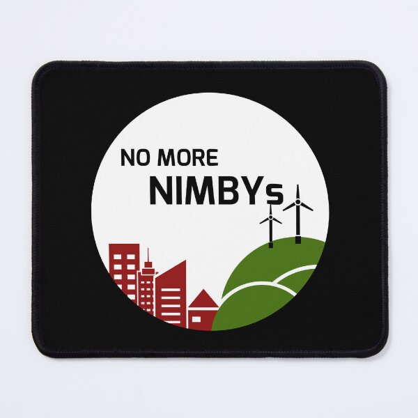 Item preview, NoMoreNIMBYs Logo designed and sold by NoMoreNIMBYs.