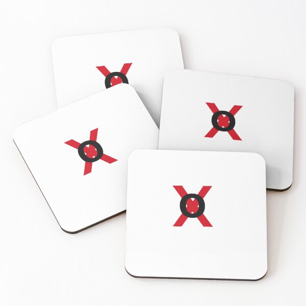 Item preview, Red X and black O designed and sold by Fishwannafly.