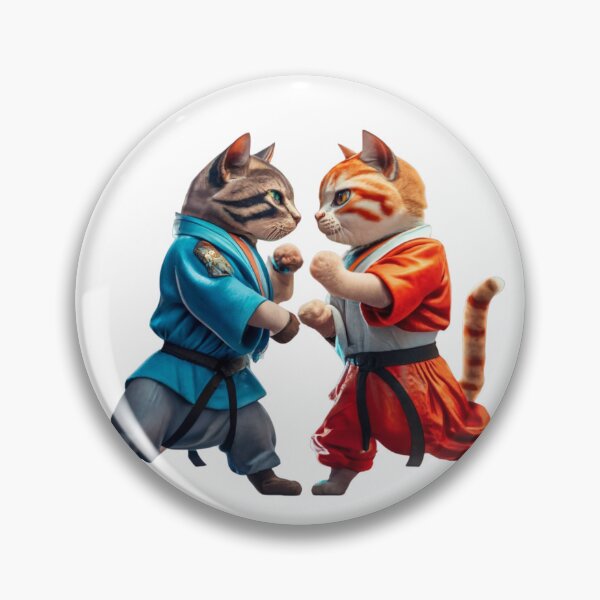 Item preview, Kung Fu Meau designed and sold by TodoDecoArt.
