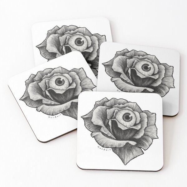Item preview, eyeball rose designed and sold by goodwit.