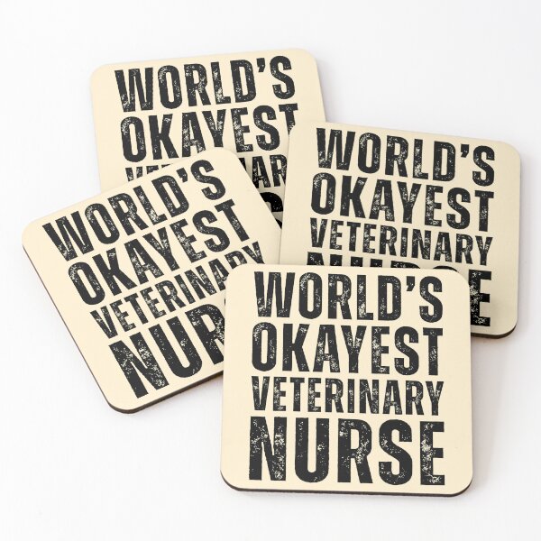 Item preview, Okayest Veterinary Nurse designed and sold by kamrankhan.