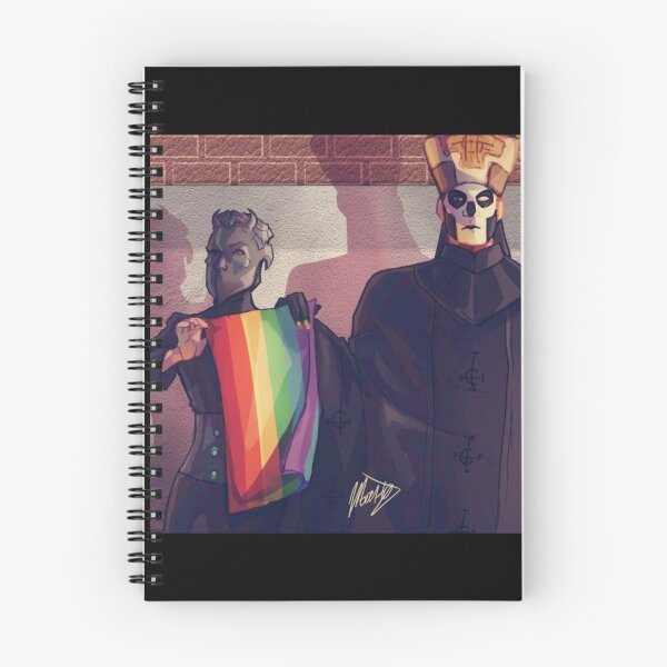 Item preview, Gay Pride Papa Emeritus III & Ghoul designed and sold by stayathomegamer.