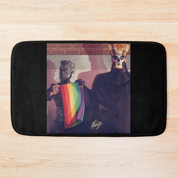 Item preview, Gay Pride Papa Emeritus III & Ghoul designed and sold by stayathomegamer.