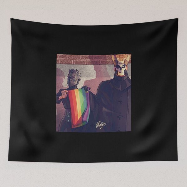 Item preview, Gay Pride Papa Emeritus III & Ghoul designed and sold by stayathomegamer.