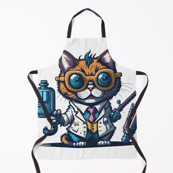 Item preview, Crazy scientist cat. designed and sold by ratchawoot.