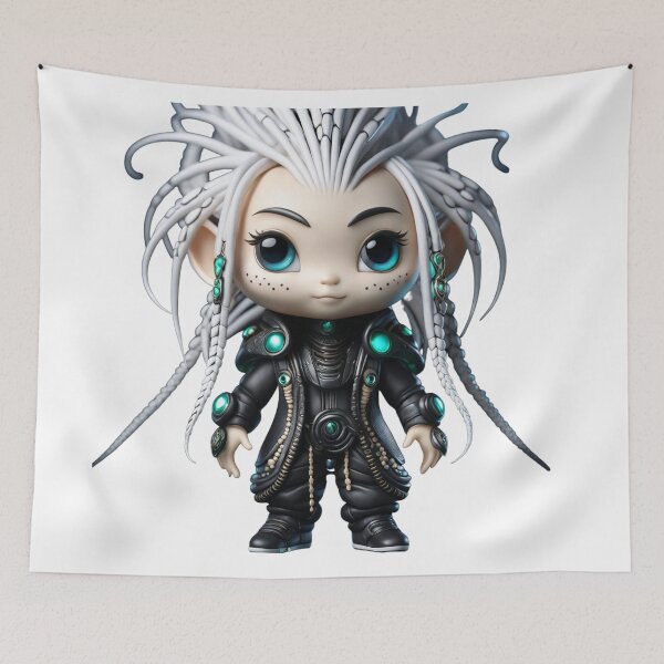 Item preview, Little Dreadlocks designed and sold by TodoDecoArt.