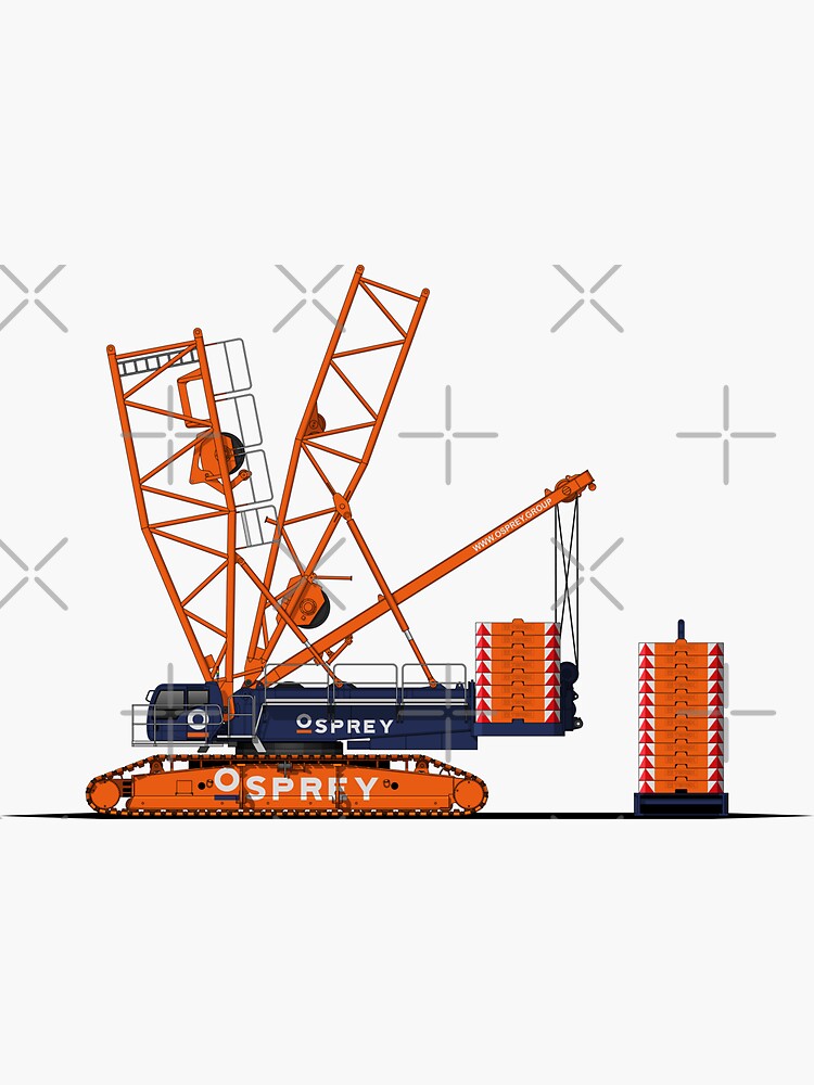 Rare$ Terex Sticker and Keychain Oilfield Union Construction Crane